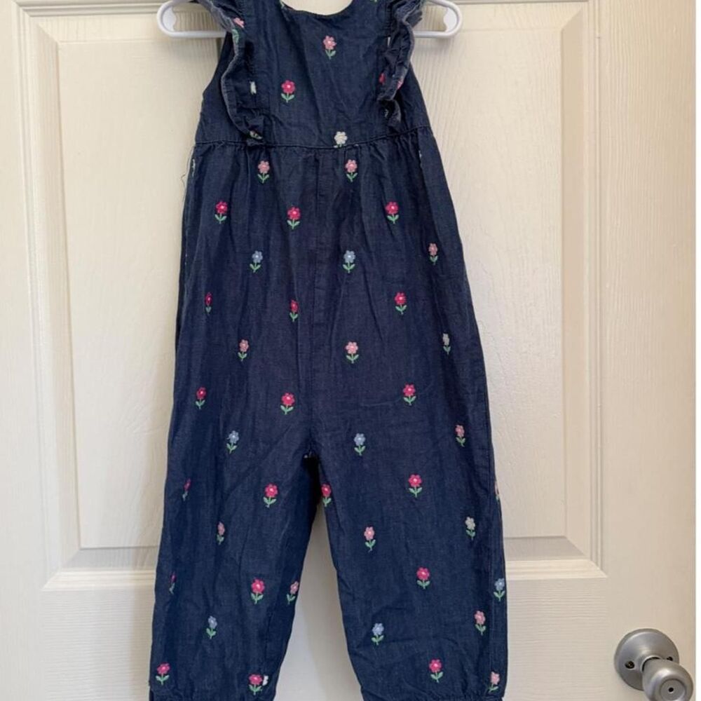 Jojo-maman-bebe Women's Navy and Blue Playsuit-romper